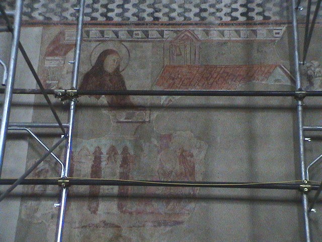 La Predica del Beato Ambrogio Sansedoni nella parete destra della Basilica di San Domenico